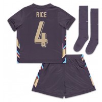 Maglie da calcio Inghilterra Declan Rice #4 Seconda Maglia Bambino Europei 2024 Manica Corta (+ Pantaloni corti)